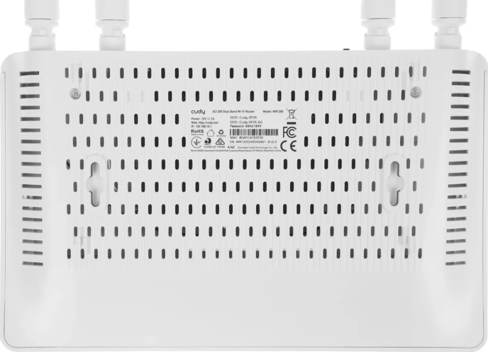 Wi-Fi ������ CUDY WR1200/AC1200